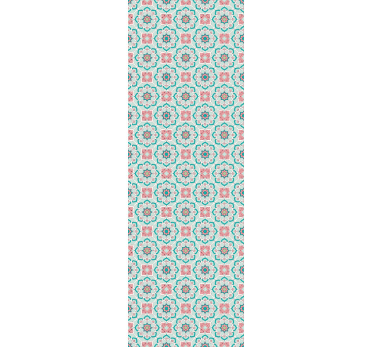 "bestemor chic" stil tapet blomster - Tenstickers