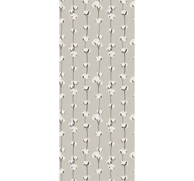 "new nostalgia" kunstneriske bomullsblomster tapet blomster - Tenstickers