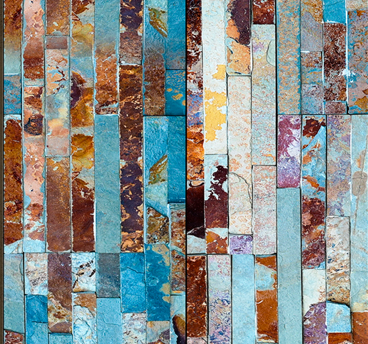 Kvelds leirbål strukturert tapet - Tenstickers