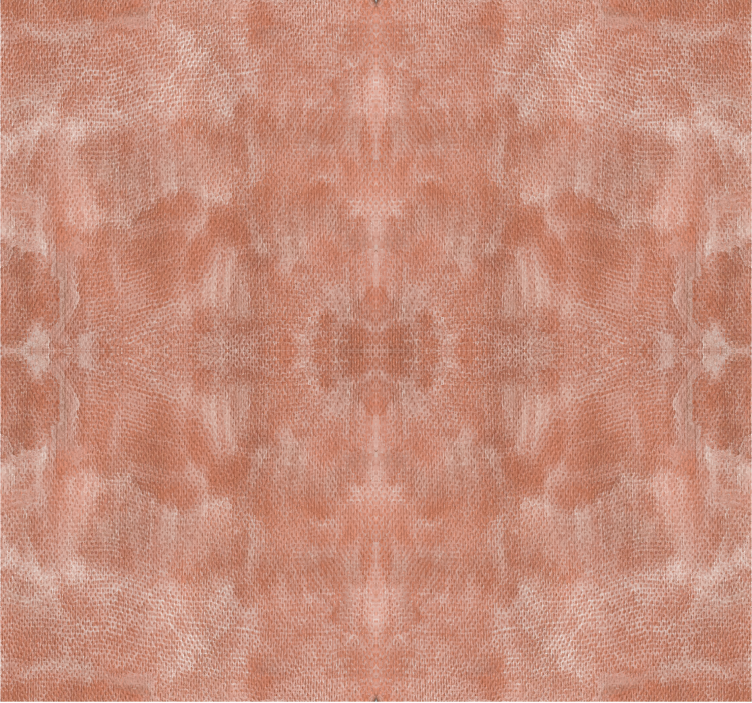 Imitert lin terracotta tapet - Tenstickers