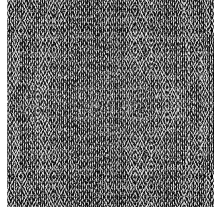 Stoffeffekt tapet svart - Tenstickers