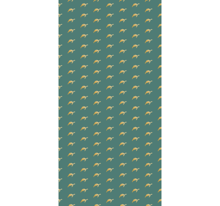 Geometrisk skilpadde dyretapet - Tenstickers