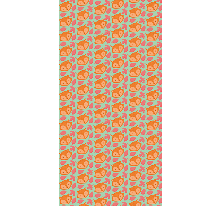 Ekorn barnehage tapet - Tenstickers