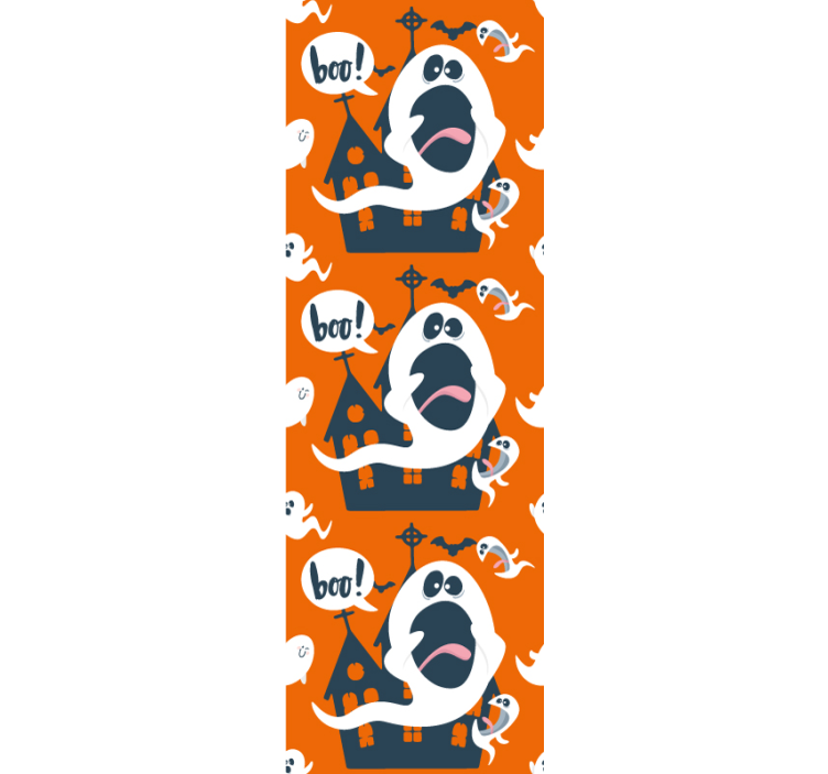 Spøkelser og tilholdssteder Halloween tapet - Tenstickers