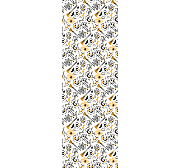 Skummel ikonsamling Halloween tapet - Tenstickers