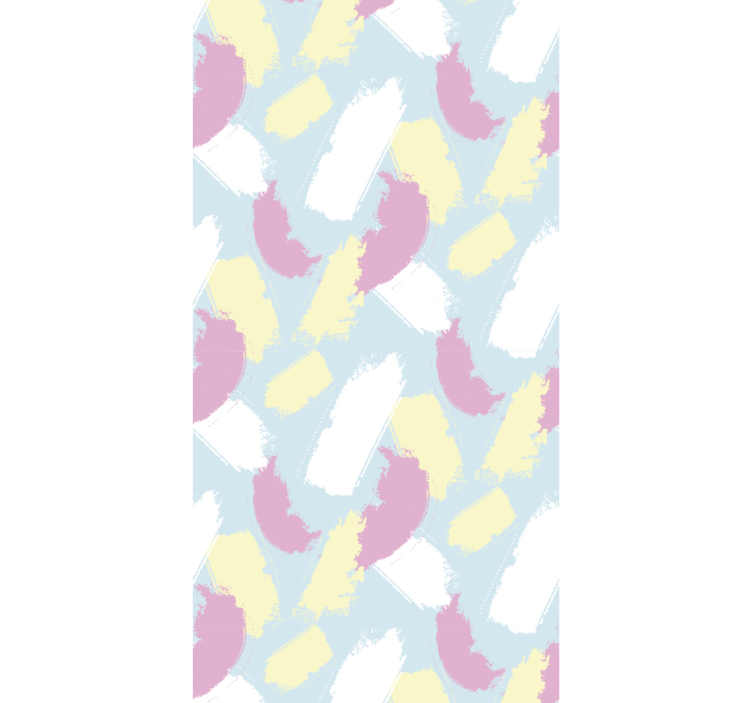 Abstrakte børstemerker tapet gift - Tenstickers