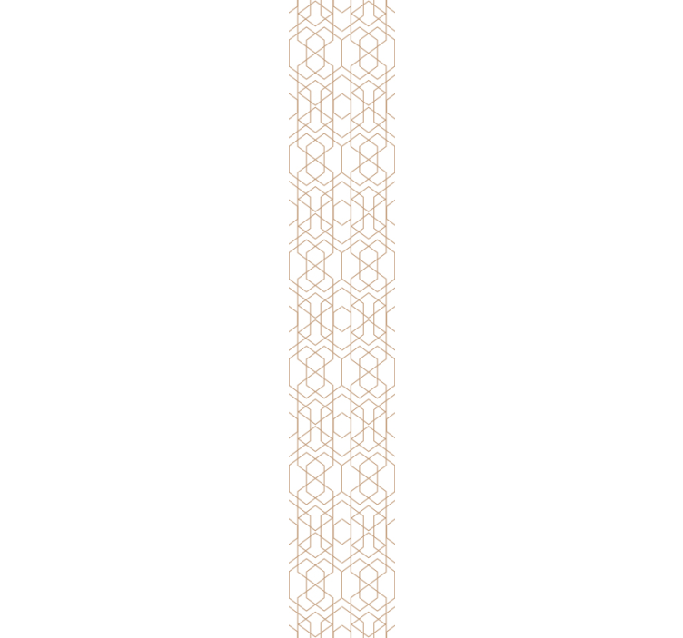 Kongelig glamourpynt abstrakt tapet - Tenstickers