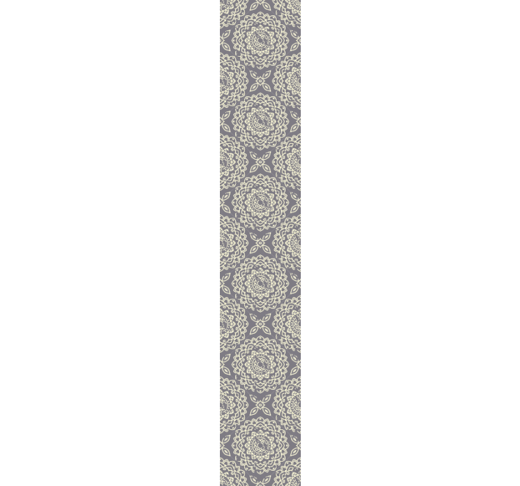 Grå moderne ornamenter moderne tapet - Tenstickers