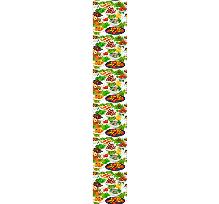 Kulinariske herligheter tapet kjøkken - Tenstickers