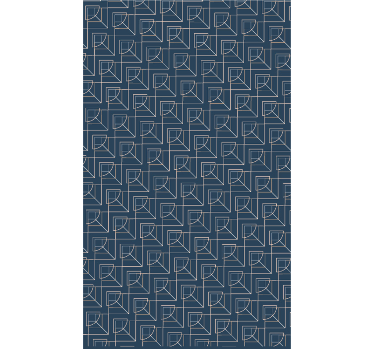 Design av geometriske former tapet geometriske former - Tenstickers