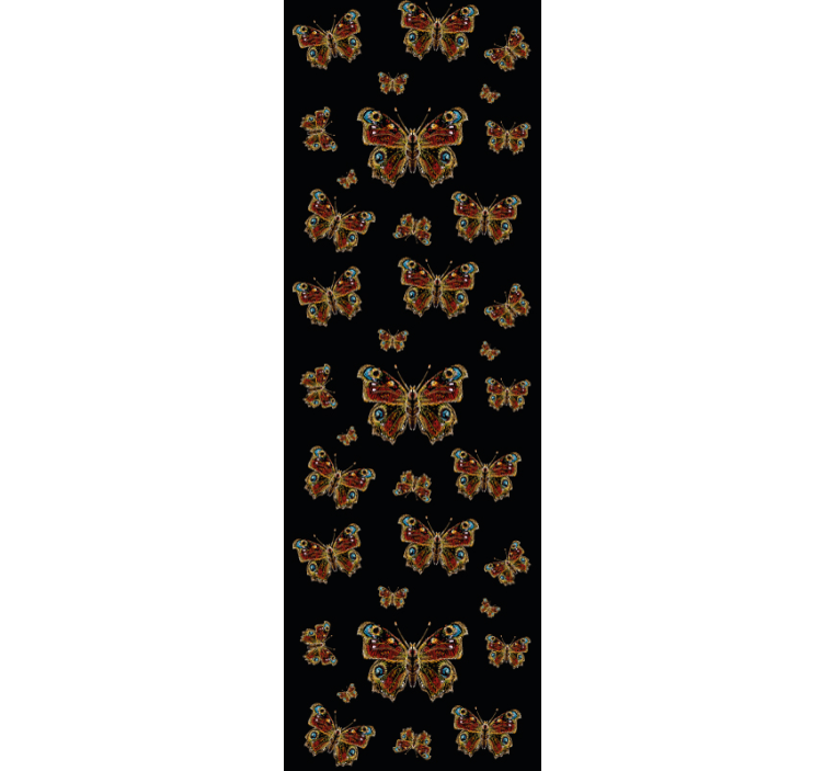 Sommerfugl samling tapet sommerfugl - Tenstickers