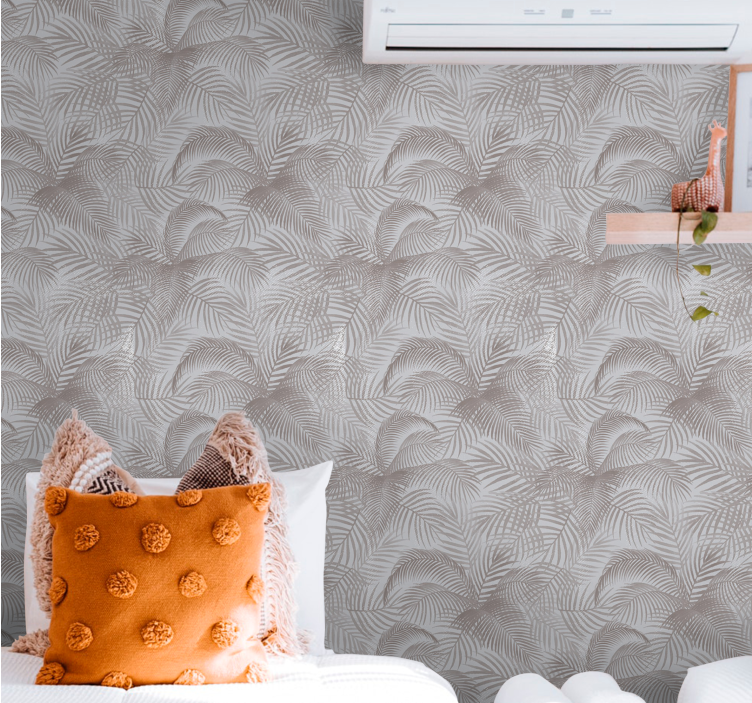 Elegante bladmønstre tapet natur - Tenstickers