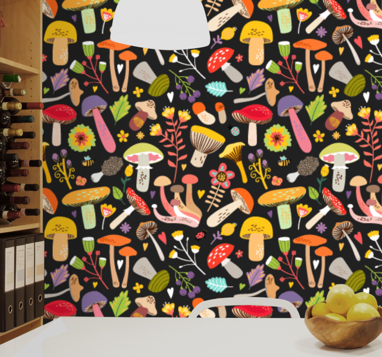 Fortryllet skog tapet natur - Tenstickers