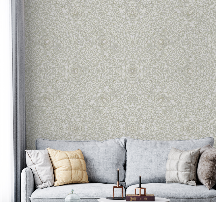 Geometriske mandalaer tapet pynt - Tenstickers