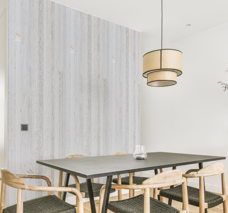 Grå elegant tre mønster tre effekt tapet - Tenstickers