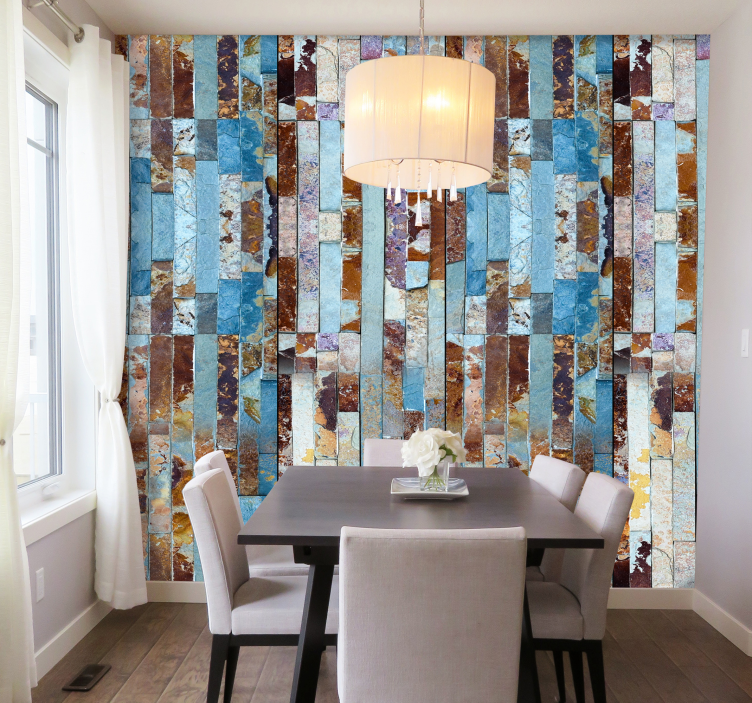 Kvelds leirbål strukturert tapet - Tenstickers