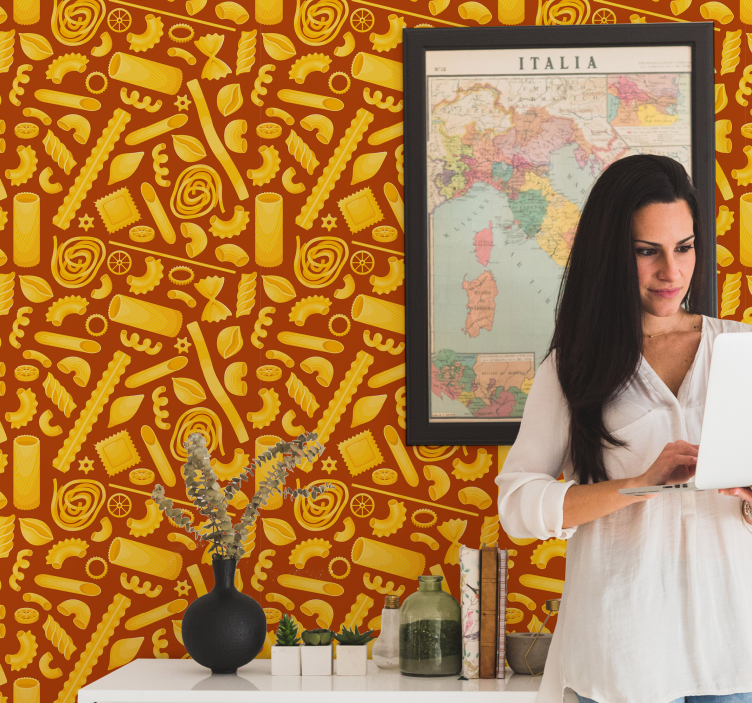 Pasta mønstre tapet pynt - Tenstickers