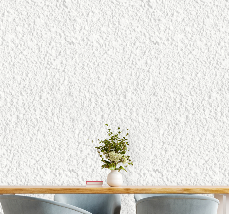 Teksturert hvit overflate tapet annet - Tenstickers