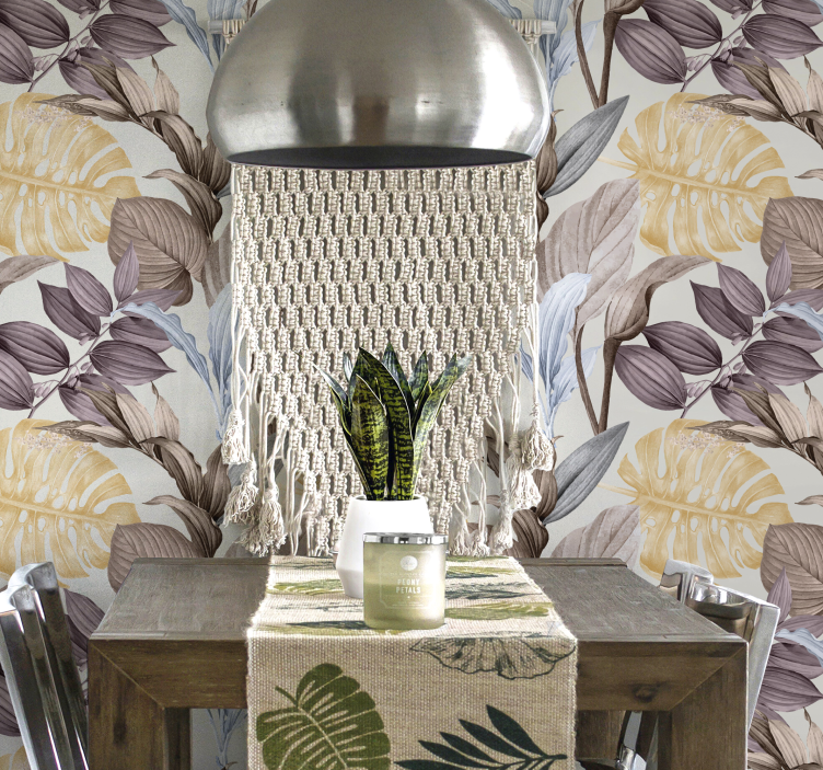 Tropiske planter xxl tapet natur - Tenstickers