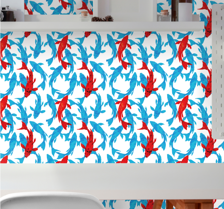 Vanndans tapet fisk - Tenstickers