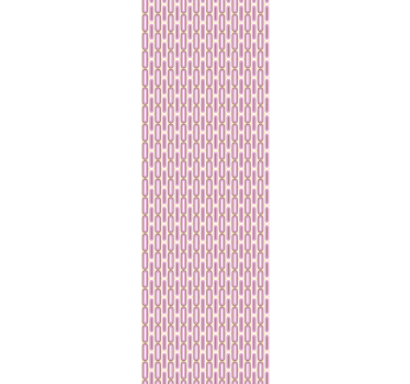 Buet rosa mønster tapet inngang - Tenstickers