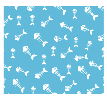 Tapet dyr fiskebein - Tenstickers
