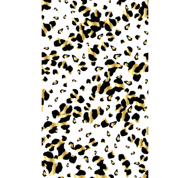 Tapet dyr leopardmønster dyreskinndesign - Tenstickers