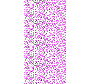 Tapet dyr fuchsia leopardmønster - Tenstickers