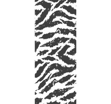 Tapet dyr zebra striper konsept - Tenstickers
