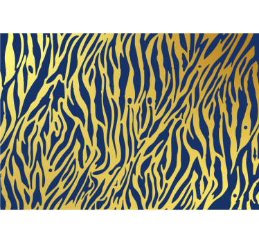 Tapet dyr zebra stripete konsept - Tenstickers