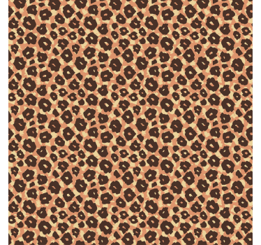 Tapet dyr leopardmønster miks - Tenstickers