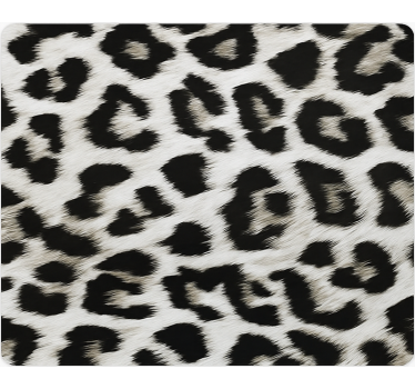Tapet dyr hvit leopardmønster - Tenstickers