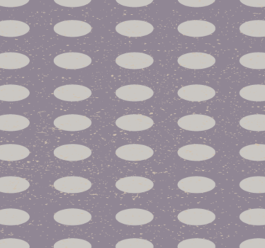 Tapet korridor geometriske grå og lilla sirkler - Tenstickers