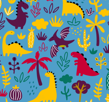 Dyretapet lykkelige dinosaurer - Tenstickers