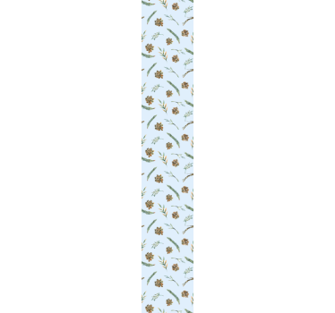 Akvarell blomster tapet - Tenstickers