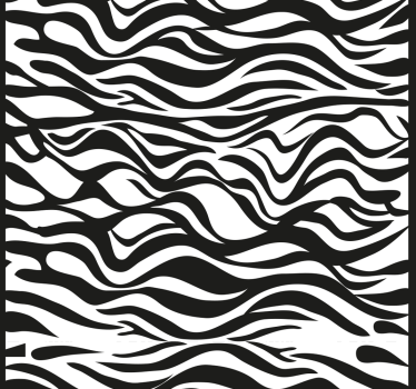 Zebra Stripes Pattern Sebra tapet - Tenstickers