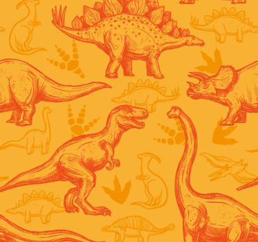 Dinosaur tegneserie dinosaur tapet - Tenstickers