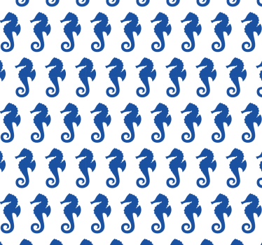 Sjøhest kult dyr tapet - Tenstickers