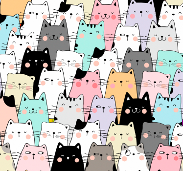 Katter kult dyr tapet - Tenstickers