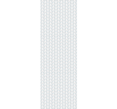 Geometrisk detalj tapet korridor - Tenstickers