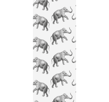 Elefant repetisjon elefant tapet - Tenstickers