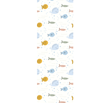 Akvatisk motiv tapet fisk - Tenstickers