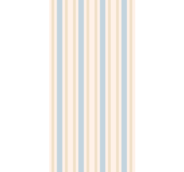 Beige og blå toner vertikale tapet - Tenstickers