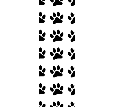 Potemønsterdesign katt tapet - Tenstickers