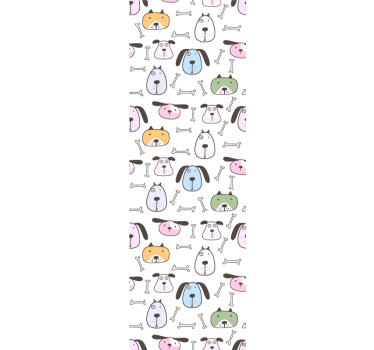 Tegneserie hundevenner hund tapet - Tenstickers