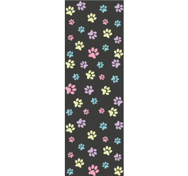 Potemønstermotiv hund tapet - Tenstickers