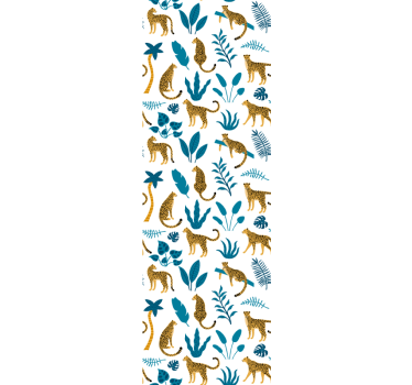 Jungel fauna flora tapet dyr - Tenstickers