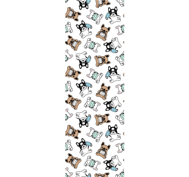 Hundeskatere hund tapet - Tenstickers