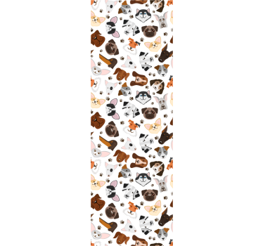 Hundesamling hund tapet - Tenstickers