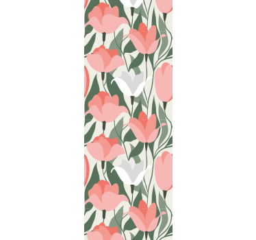 Mange forskjellige blomster blomster tapet - Tenstickers